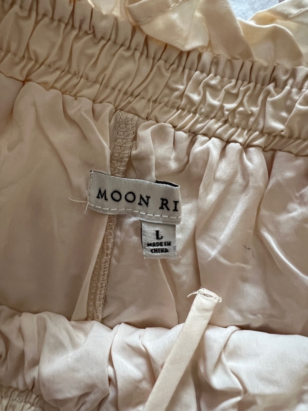 Moon River Cream Embroidered Midi Skirt & Top Set - Floral Detail - Picture 4 of 14